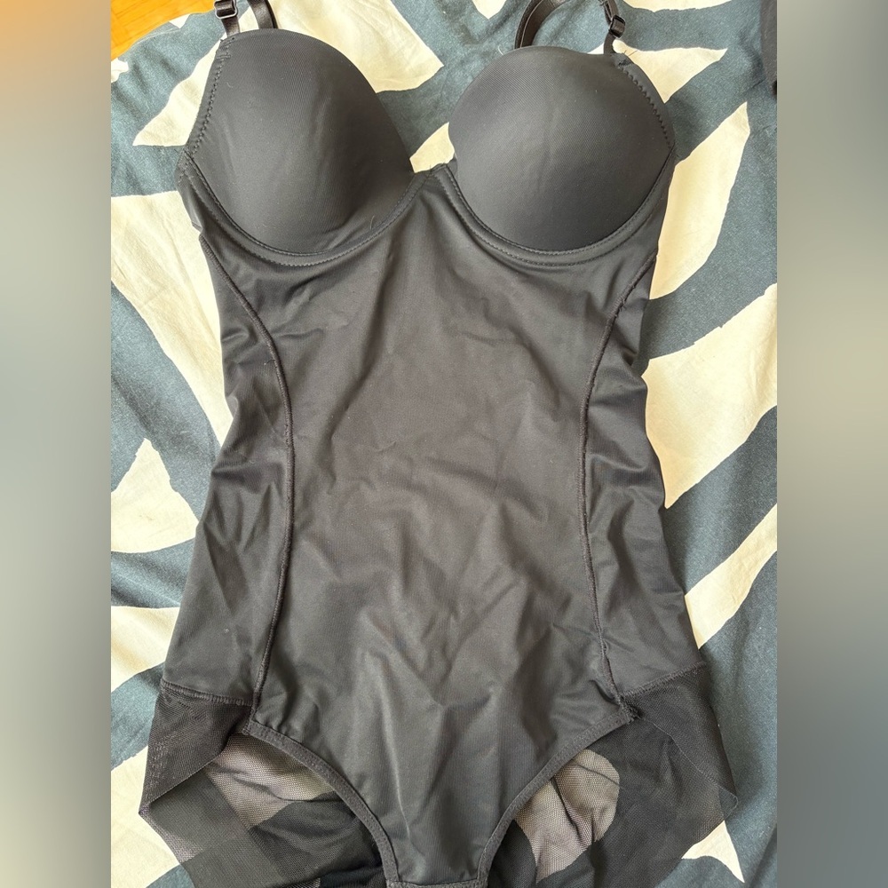 Black Shapewear Bodysuit